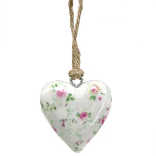 Floristik24 Heart to hang roses 5cm 12pcs