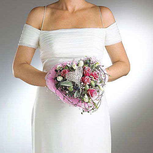 Product Floral foam bridal bouquet holder Ø7cm 16cm 6pcs