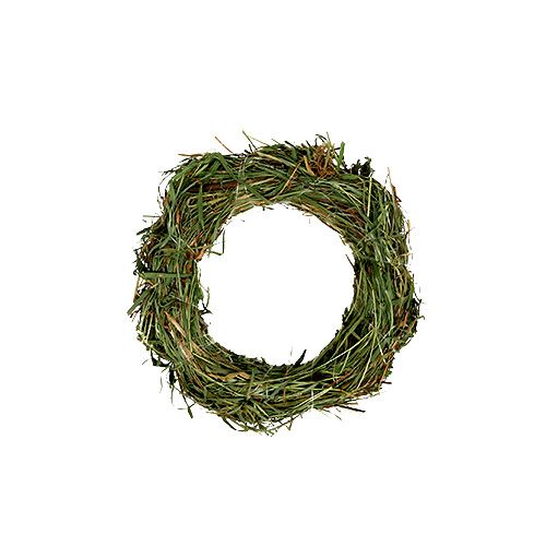Floristik24 Hay wreaths 18cm decorative hay wreath 5 pcs
