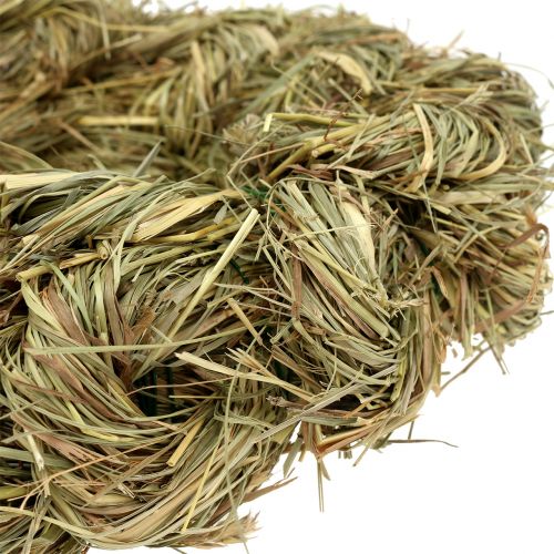 Product Hay wreath, door wreath, Ø25cm, natural Easter decoration