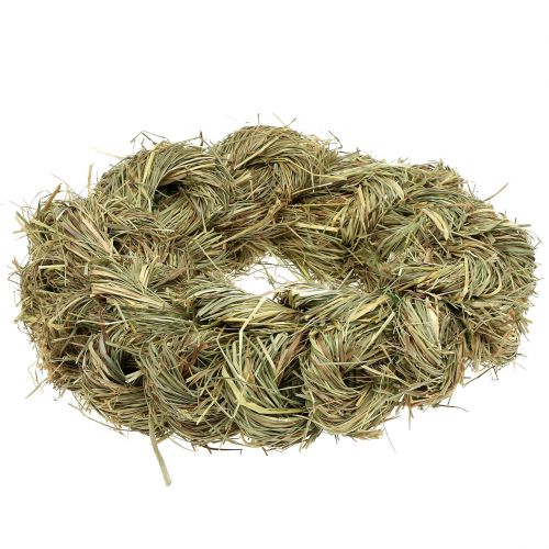 Product Hay wreath, door wreath, Ø25cm, natural Easter decoration