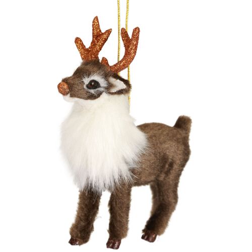 Floristik24 Christmas figures reindeer decoration decorative hanger table decoration H11cm 3pcs