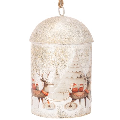 Bell with Christmas motif for