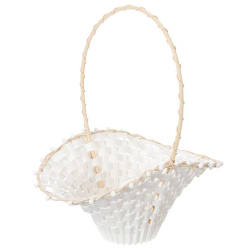 Wedding flower girl basket 24cm x 17cm | Floristik24.ie