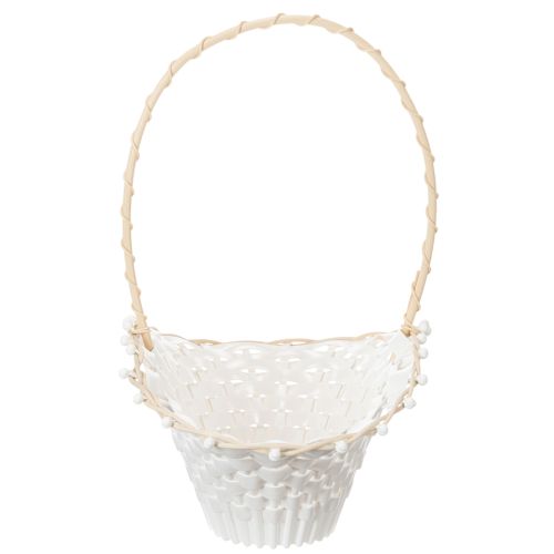 Wedding flower girl basket 24cm x 17cm | Floristik24.ie