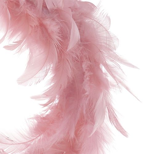 Floristik24 Wedding decoration spring wreath pink Ø20cm 3pcs