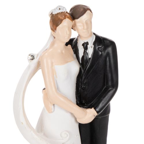 Wedding figurine bride and groom 10.5cm | Floristik24.ie