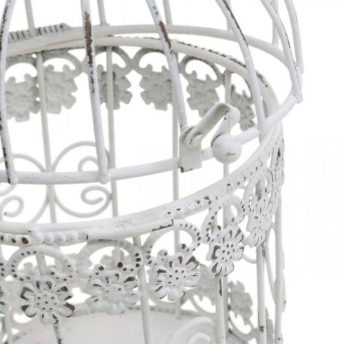 Floristik24 Wedding Decor Spring Decor Birdcage Metal Decor Bird Cage 23cm