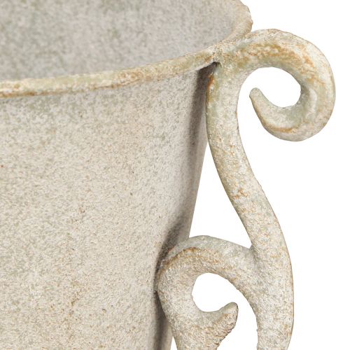 Floristik24 High decorative trophy antique trophy vase metal grey Ø15cm H50cm