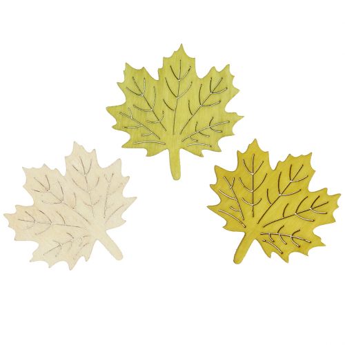 Floristik24 Maple leaves for sprinkling autumn colors assorted 4cm 72pcs