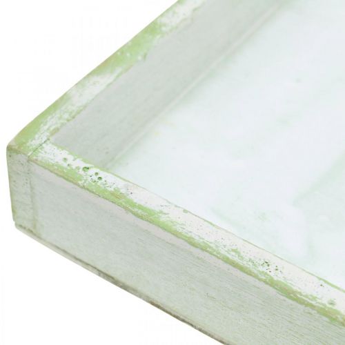 Floristik24 Wooden tray, spring decoration, tray for planting 24.5×24.5cm