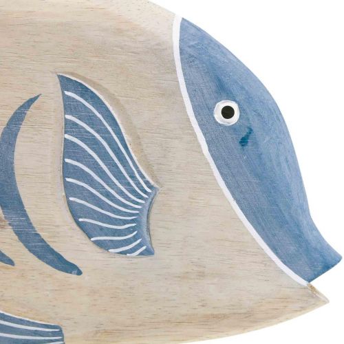Floristik24 Wooden fish deco large, deco fish standing H30cm