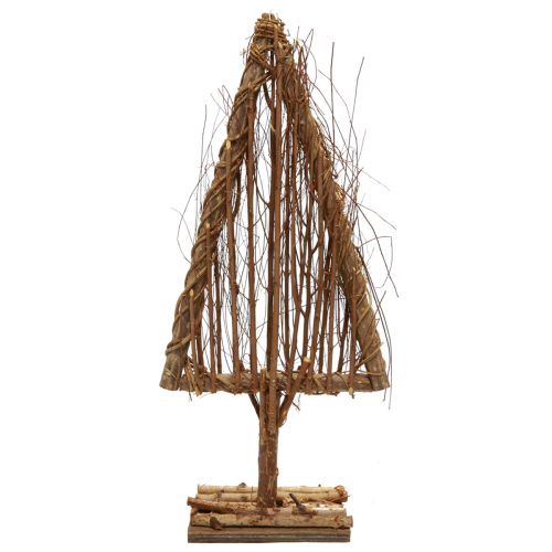 Wooden Christmas tree decoration wooden decoration branches vines 27.5x10x60cm