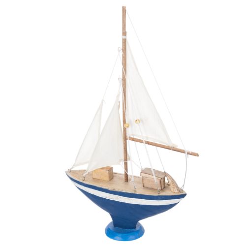 Sailboat decoration for unique character and maritime charm in the home 54cm
