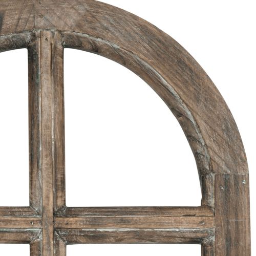 Floristik24 Wooden decoration rustic decorative window frame wood brown 29,5×48cm