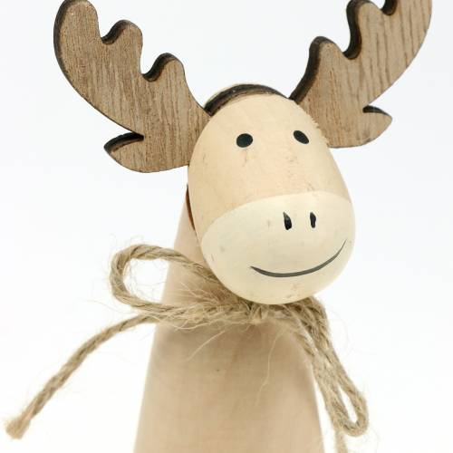 Floristik24 Decorative moose nature H19.5cm