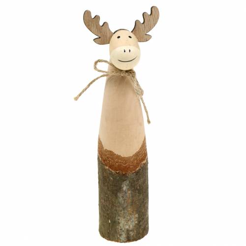 Floristik24 Decorative moose nature H19.5cm