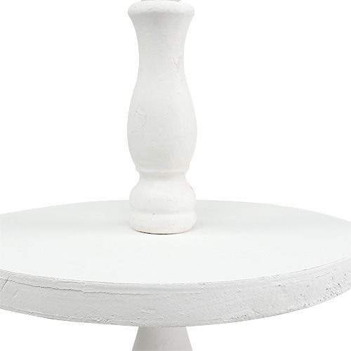 Wooden shelf white H50cm | Floristik24.ie