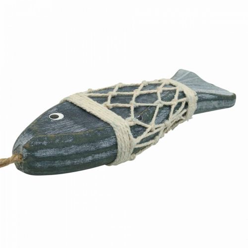 Floristik24 Wooden fish deco, deco fish for hanging 16.5cm