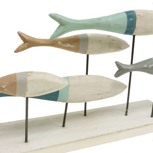 Product Wooden fish on a stand 34cm x 16cm x 7.5cm