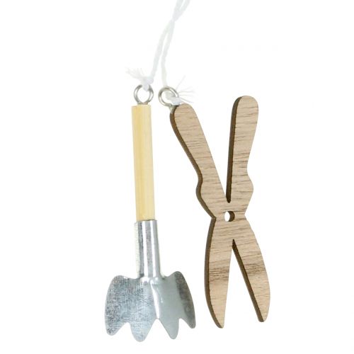 Floristik24 Wooden hanger garden tools 5pcs