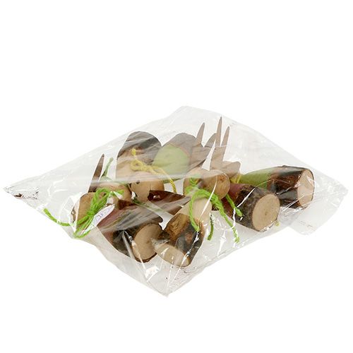 Floristik24 Wooden bunny assorted 8cm 6pcs