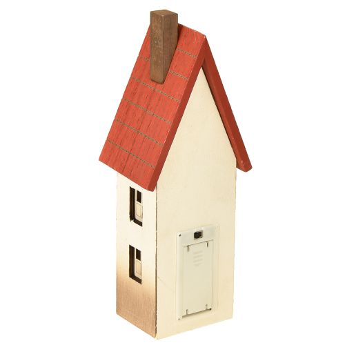 Product Wooden house LED light house For battery 8.5×6.5×22cm