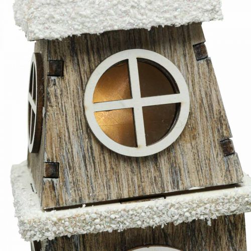 Floristik24 Light house tower made of wood Steeple Christmas Church H45cm