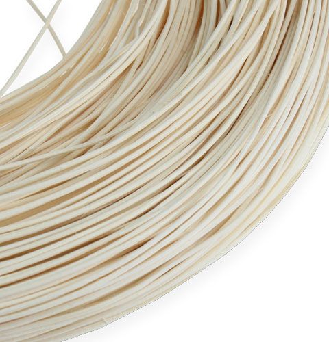 Floristik24 Wicker cane white 1.3mm 250g