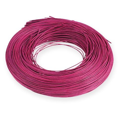 Floristik24 Rattan cane pink 1.3mm 250g