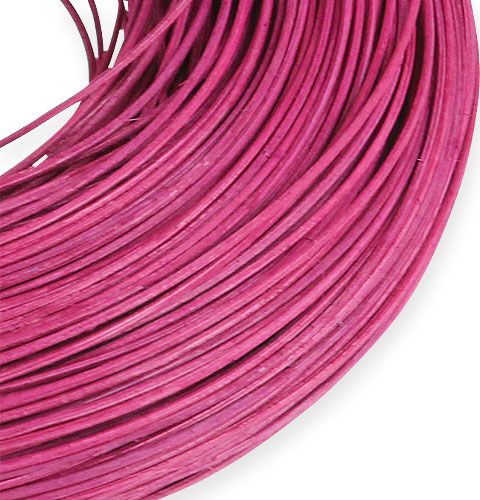 Floristik24 Rattan cane pink 1.3mm 250g