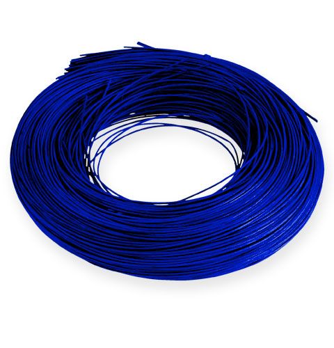 Floristik24 Wicker tube blue 1.3mm 250g