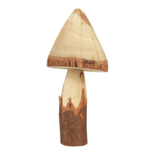 Floristik24 Wooden mushrooms decoration mushrooms wood decoration natural table decoration autumn Ø14cm H36cm