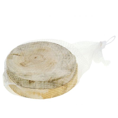 Floristik24 Wooden discs natural Ø15cm 2pcs