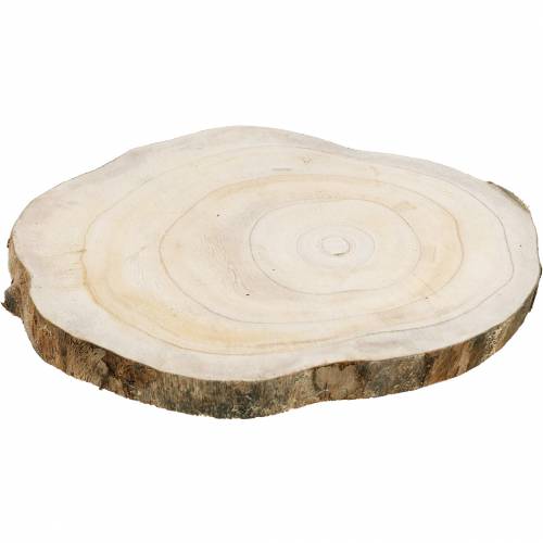 Wooden disc nature Ø25-32cm