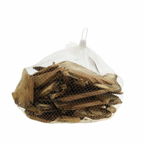 Floristik24 Deco wooden discs nature 1kg