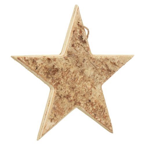 Product Wooden stars decorative decorative hanger rustic decorative wood Ø20cm