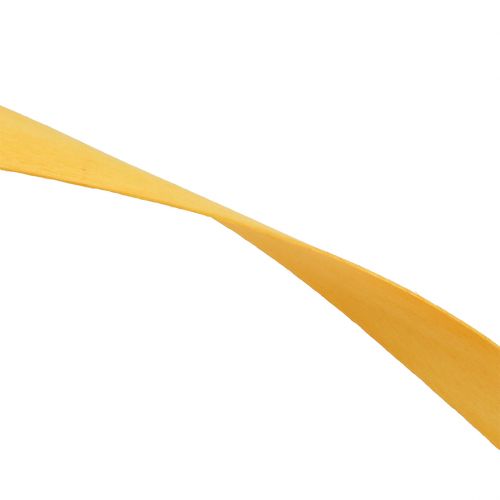 Floristik24 Wooden strips yellow 95cm - 100cm 50p