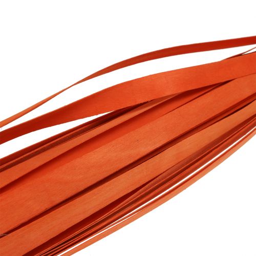 Wooden strips for braiding orange 95cm - 100cm 50p