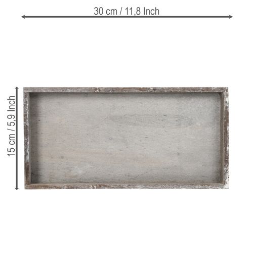 Product Rectangular tray, ideal for kitchens and living rooms, 30cm, 4 pieces