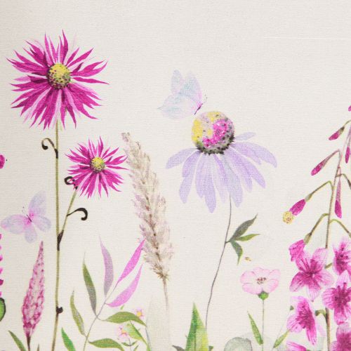 Product Wooden tray Flowers and butterflies Rectangular 35×25cm