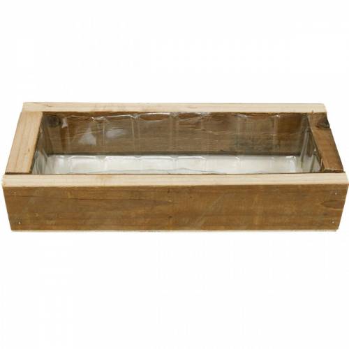 Floristik24 Planter, flower tray, wooden decoration for planting, wooden tray 25cm