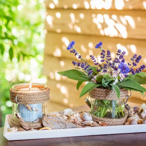 Floristik24 Wooden tray white L57.5cm W16cm H3cm 1p