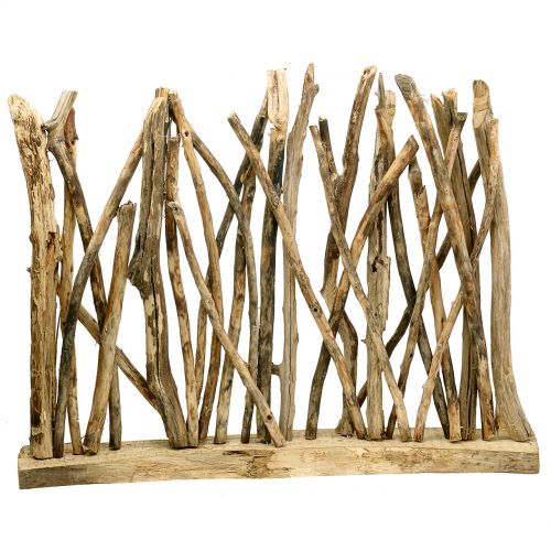 Floristik24 Room divider wood sculpture nature 77cm x 60cm