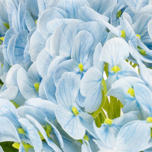 Product Artificial hydrangea flowers, lifelike design, for living room decoration, 34cm, 3 pieces