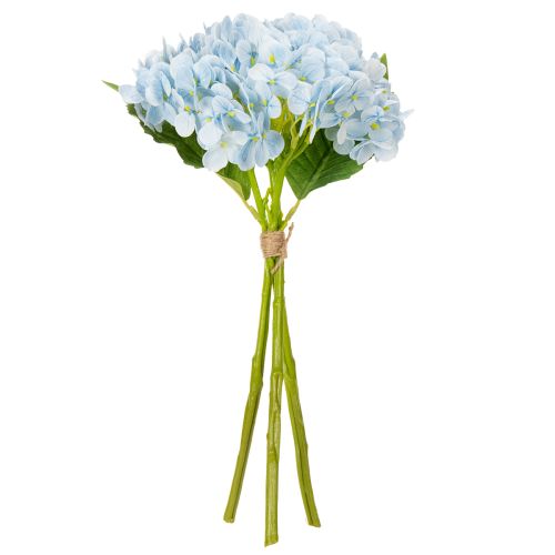 Product Artificial hydrangea flowers, lifelike design, for living room decoration, 34cm, 3 pieces