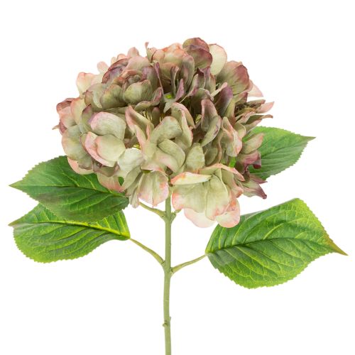 Artificial hydrangea decorative flower with stem, 46cm buy online | Floristik24.ie