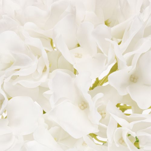 Artificial hydrangea flower with long stem for decoration, 48cm | Floristik24.ie