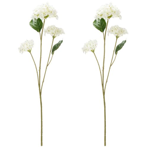Product Artificial hydrangea flower for elegant, modern interior design, 80cm, 2 pieces