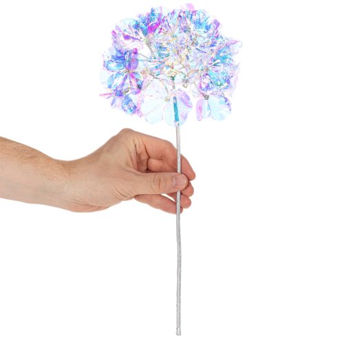 Artificial Hydrangea Flowering Branch in Iridescent Colors 36cm 2pcs | Floristik24.ie